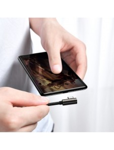 Baseus legendariska vinklade snabbladdningskabel USB typ C - USB typ C 100W 5A 1m svart (CATCS-01)