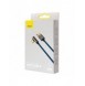 Baseus legendariska vinklade spelkabel USB - USB Typ C 66W 2m Blå (CACS000503)