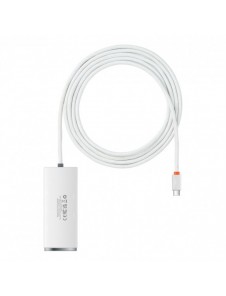 Baseus Lite Series HUB-adapter USB Typ C - 4x USB 3.0 2m vit (WKQX030502)