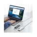 Baseus Lite Series HUB-adapter USB Typ C - 4x USB 3.0 2m vit (WKQX030502)
