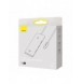 Baseus Lite Series HUB USB Typ C-adapter - 4x USB 3.0 2m svart (WKQX030501)