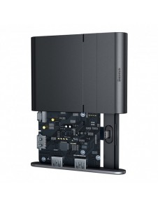 Baseus Mate dockningsstation för telefon USB Typ C HUB svart (WKMD000001)