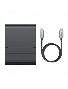 Baseus Mate dockningsstation för telefon USB Typ C HUB svart (WKMD000001)