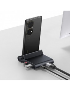 Baseus Mate dockningsstation för telefon USB Typ C HUB svart (WKMD000001)