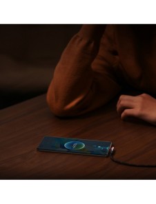 Baseus MVP 2 armbåge rätvinklad strömförsörjningskabel med sido-USB/USB Type C-kontakt 1m 100W 5A Röd (CAVP000420)