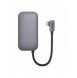 Baseus PadJoy universal 6in1 USB-C USB-C HUB för surfplatta / smartphone - mörkgrå