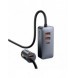 Baseus Share Together billaddare 3x USB / USB Typ C 120W PPS Quick Charge Power Delivery grå (CCBT-B0G)