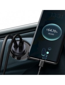 Baseus Share Together billaddare 3x USB / USB Typ C 120W PPS Quick Charge Power Delivery grå (CCBT-B0G)