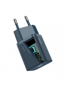 Baseus Super Si 1C snabbladdare USB Typ C 20 W Strömförsörjning blå (CCSUP-B03)