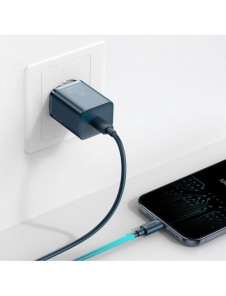 Baseus Super Si 1C snabbladdare USB Typ C 20 W Strömförsörjning blå (CCSUP-B03)