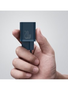 Baseus Super Si 1C snabbladdare USB Typ C 20 W Strömförsörjning blå (CCSUP-B03)