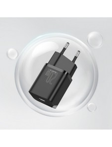 Baseus Super Si 1C snabbladdare USB Typ C 20 W Strömförsörjning blå (CCSUP-B03)