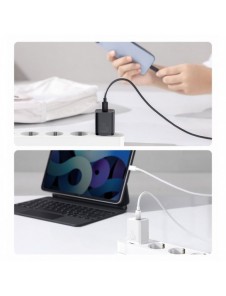 Baseus Super Si 1C snabbladdare USB Typ C 20 W Strömförsörjning blå (CCSUP-B03)