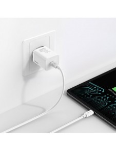 Baseus Super Si 1C snabbladdare USB Typ C 30W Strömförsörjning Snabbladdning vit (CCSUP-J02)