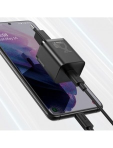 Baseus Super Si 1C snabb väggladdare USB Typ C 25W Power Delivery Quick Charge vit (CCSP020102)