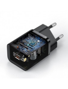 Baseus Super Si 1C snabb väggladdare USB Typ C 25W Power Delivery Quick Charge vit (CCSP020102)