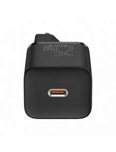 Baseus Super Si snabbladdare Quick Charge 3.0 Strömförsörjning 25W 3A + Kabel USB Typ C - USB Typ C 3A 1m svart (TZCCSUP-L01)