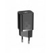 Baseus Super Si snabbladdare Quick Charge 3.0 Strömförsörjning 25W 3A + Kabel USB Typ C - USB Typ C 3A 1m svart (TZCCSUP-L01)