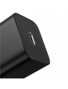 Baseus Super Si snabbladdare Quick Charge 3.0 Strömförsörjning 25W 3A + Kabel USB Typ C - USB Typ C 3A 1m svart (TZCCSUP-L01)
