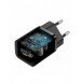 Baseus Super Si snabbladdare Quick Charge 3.0 Strömförsörjning 25W 3A + Kabel USB Typ C - USB Typ C 3A 1m svart (TZCCSUP-L01)