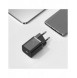 Baseus Super Si snabbladdare Quick Charge 3.0 Strömförsörjning 25W 3A + Kabel USB Typ C - USB Typ C 3A 1m svart (TZCCSUP-L01)