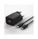 Baseus Super Si snabbladdare Quick Charge 3.0 Strömförsörjning 25W 3A + Kabel USB Typ C - USB Typ C 3A 1m svart (TZCCSUP-L01)