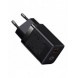 Baseus Super Si Pro snabbladdare USB / USB Typ C 30W Strömförsörjning Snabbladdning svart (CCSUPP-E01)