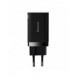 Baseus Super Si Pro snabbladdare USB / USB Typ C 30W Strömförsörjning Snabbladdning svart (CCSUPP-E01)