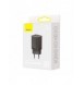 Baseus Super Si Pro snabbladdare USB / USB Typ C 30W Strömförsörjning Snabbladdning svart (CCSUPP-E01)