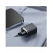 Baseus Super Si Pro snabbladdare USB / USB Typ C 30W Strömförsörjning Snabbladdning svart (CCSUPP-E01)