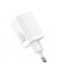 Baseus Super Si Pro USB / USB Typ C Snabbladdare 30W Strömförsörjning Snabbladdning vit (CCSUPP-E02)