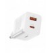 Baseus Super Si Pro USB / USB Typ C Snabbladdare 30W Strömförsörjning Snabbladdning vit (CCSUPP-E02)