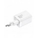 Baseus Super Si Pro USB / USB Typ C Snabbladdare 30W Strömförsörjning Snabbladdning vit (CCSUPP-E02)