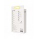 Baseus Superior Series-kabel med snabbladdning USB-A - USB-C 100W 480Mbps 1m vit
