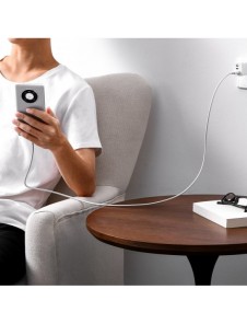 Baseus Superior Series-kabel med snabbladdning USB-A - USB-C 100W 480Mbps 1m vit