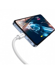 Baseus Superior Series SUPERVOOC USB-A till USB-C 65W 1m kabel vit