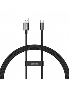 Baseus Superior Series SUPERVOOC USB-A till USB-C-kabel 65W 1m svart