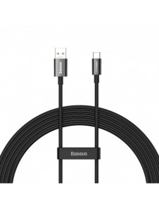 Baseus Superior Series SUPERVOOC USB-A till USB-C kabel 65W 2m svart