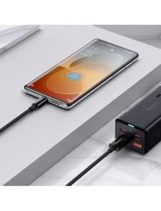 Baseus Superior Series SUPERVOOC USB-A till USB-C kabel 65W 2m svart