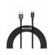 Baseus Superior USB-kabel - USB Typ C 66 W (11 V / 6 A) Huawei SuperCharge SCP 2 m svart (CATYS-A01)