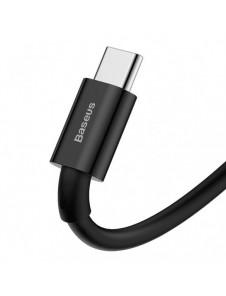 Baseus Superior USB-kabel - USB Typ C 66 W (11 V / 6 A) Huawei SuperCharge SCP 2 m svart (CATYS-A01)