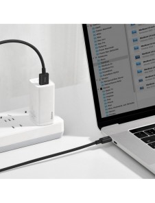 Baseus Superior USB-kabel - USB Typ C 66 W (11 V / 6 A) Huawei SuperCharge SCP 2 m svart (CATYS-A01)