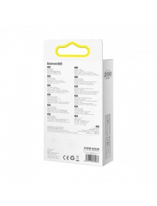 Baseus Tungsten Gold-kabel USB-A - USB-C 480Mb/s 100W 1m svart (CAWJ000001)