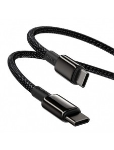 Baseus USB Typ C - USB Typ C-kabel Strömleverans Snabbladdning 100 W 5 A 2 m svart (CATWJ-A01)
