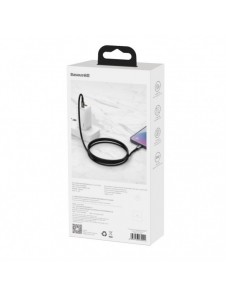 Baseus USB Typ C - USB Typ C-kabel Strömleverans Snabbladdning 100 W 5 A 2 m svart (CATWJ-A01)