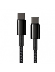 Baseus USB Typ C - USB Typ C-kabel Strömleverans Snabbladdning 100 W 5 A 2 m svart (CATWJ-A01)