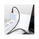 Baseus USB Typ C - USB Typ C-kabel Strömleverans Snabbladdning 100 W 5 A 2 m svart (CATWJ-A01)