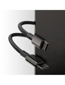 Baseus USB Typ C - USB Typ C-kabel Strömleverans Snabbladdning 100 W 5 A 2 m svart (CATWJ-A01)