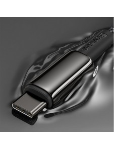Baseus USB Typ C - USB Typ C-kabel Strömleverans Snabbladdning 100 W 5 A 2 m svart (CATWJ-A01)