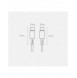 Baseus USB Typ C - USB Typ C-kabel Strömleverans Snabbladdning 100 W 5 A 2 m svart (CATWJ-A01)